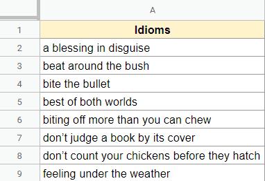 Hướng dẫn cách viết hoa các chữ cái đầu tiên trong Google Sheets